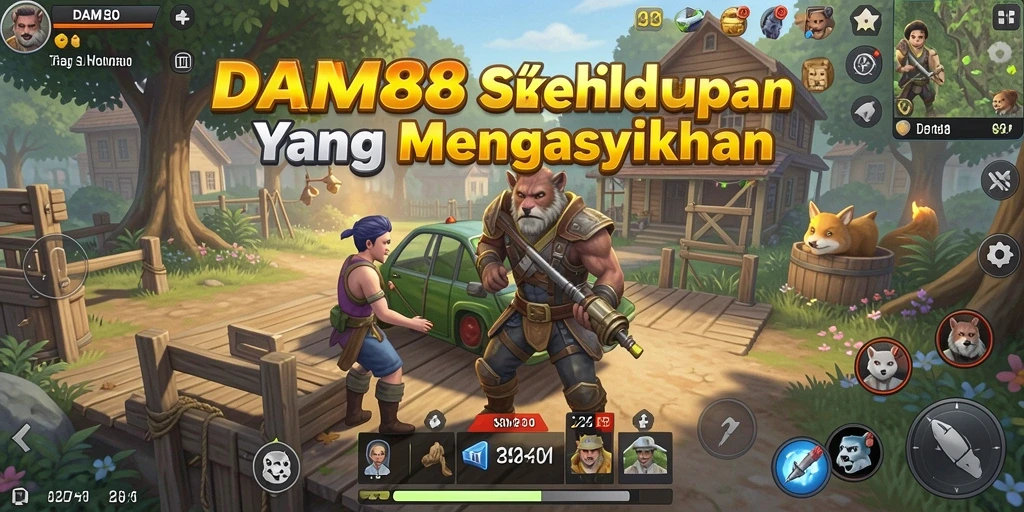 Screenshot gameplay DAM88 menampilkan pengalaman simulasi yang realistis.