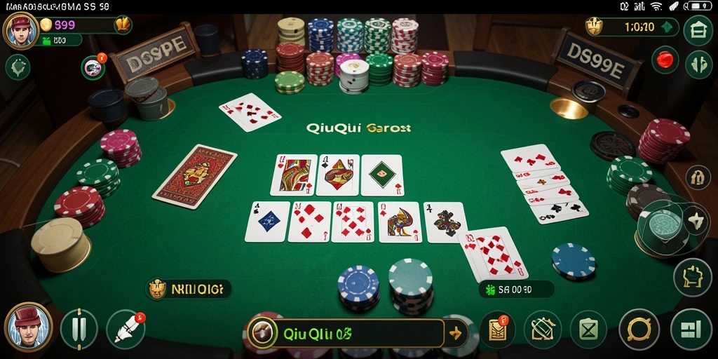 Gameplay QiuQiu yang menarik dan seru.