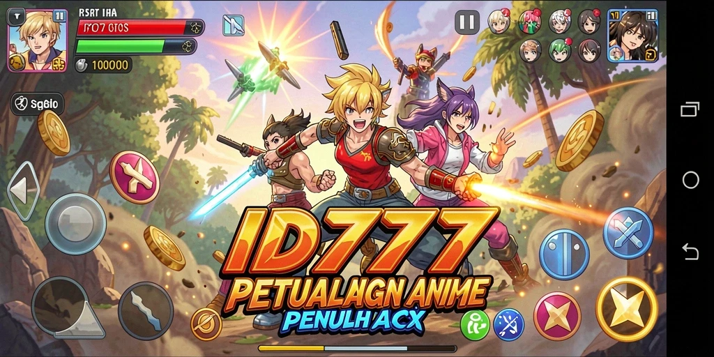 Tampilan menarik dari gameplay <strong>ID777</strong> yang penuh aksi dan karakter Anime