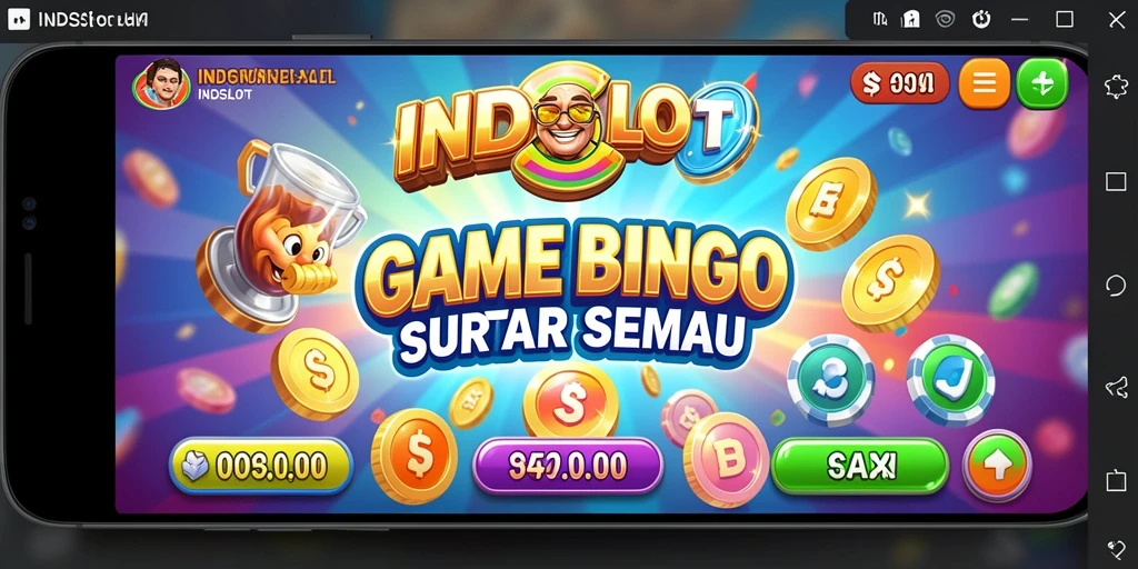 Screenshot gameplay INDSLOT yang menampilkan suasana Bingo yang menegangkan.