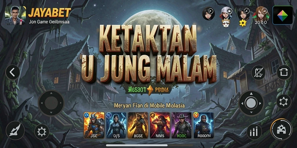Gameplay JAYABET yang menegangkan dengan suasana Horror.