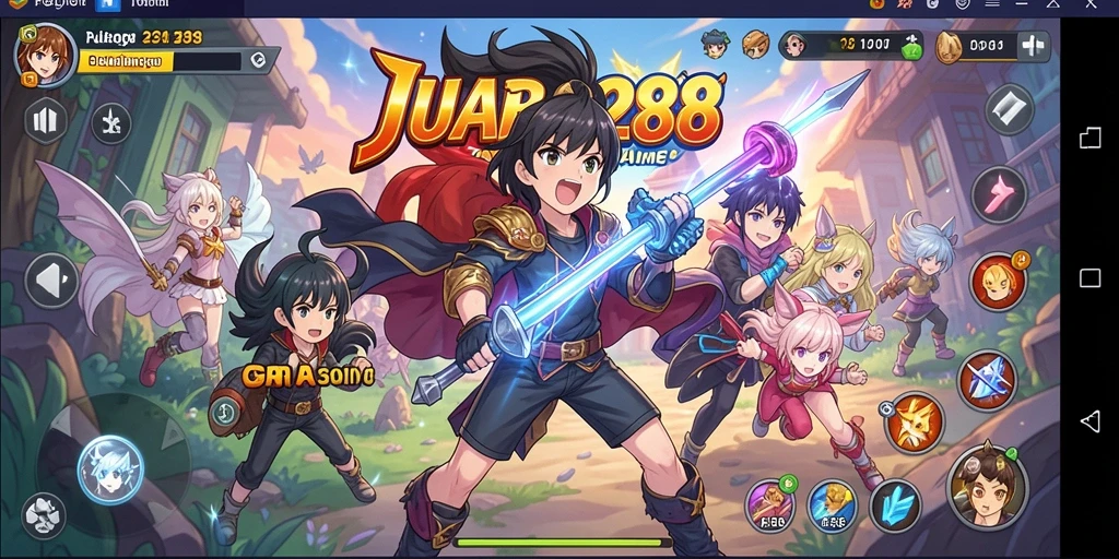 Screenshot JUARA288 menampilkan aksi pertarungan yang mendebarkan.