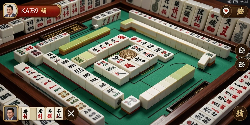 Tampilan menarik dari gameplay Mahjong di KA789.