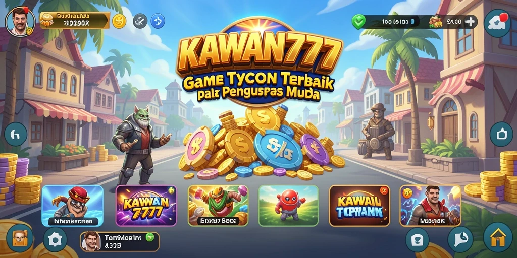 Screenshot gameplay KAWAN777 dengan tampilan bisnis yang menarik.