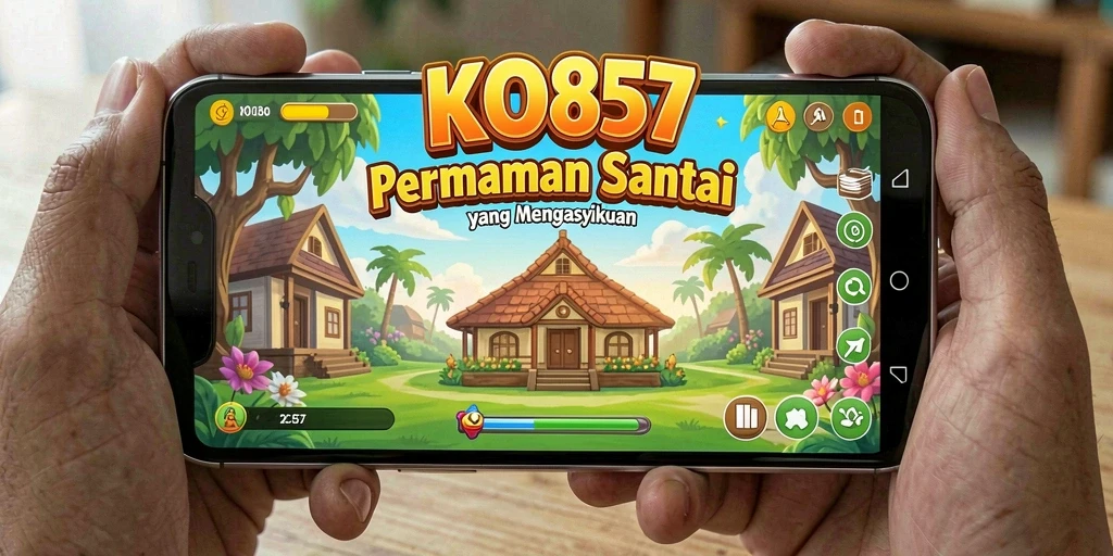 Tangkapan layar dari permainan KO857 yang penuh warna dan menyenangkan.