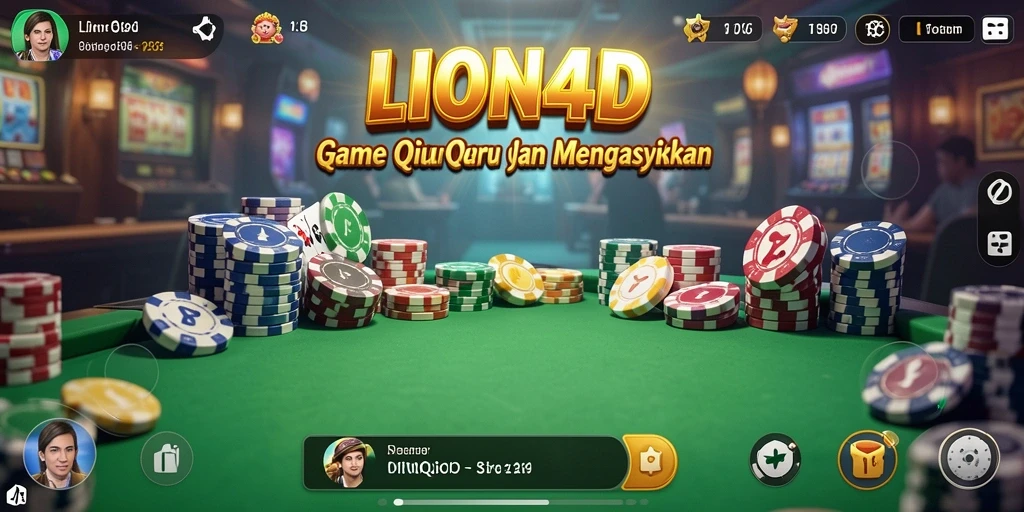 Tampilan gameplay yang seru dalam LION4D QiuQiu.