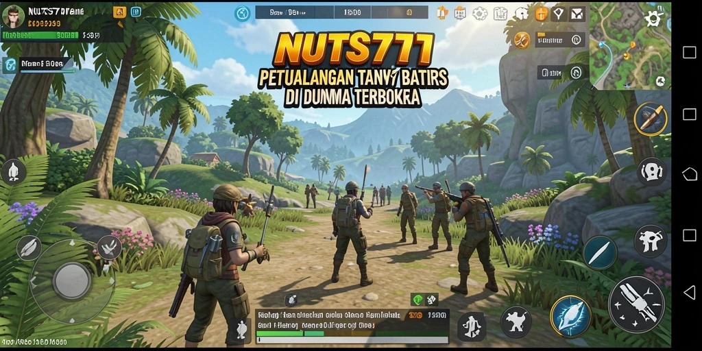 Tampilan menakjubkan dunia terbuka di NUTS777