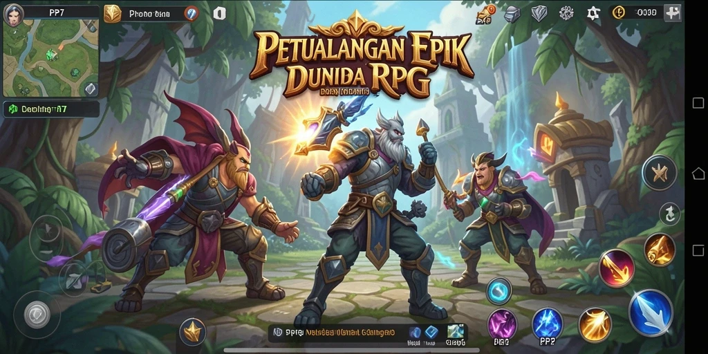 Tampilan menarik dari gameplay PP7 yang menegangkan.