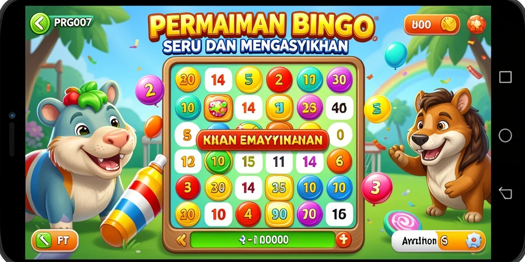 Tampilan gameplay Bingo yang seru dan menegangkan.