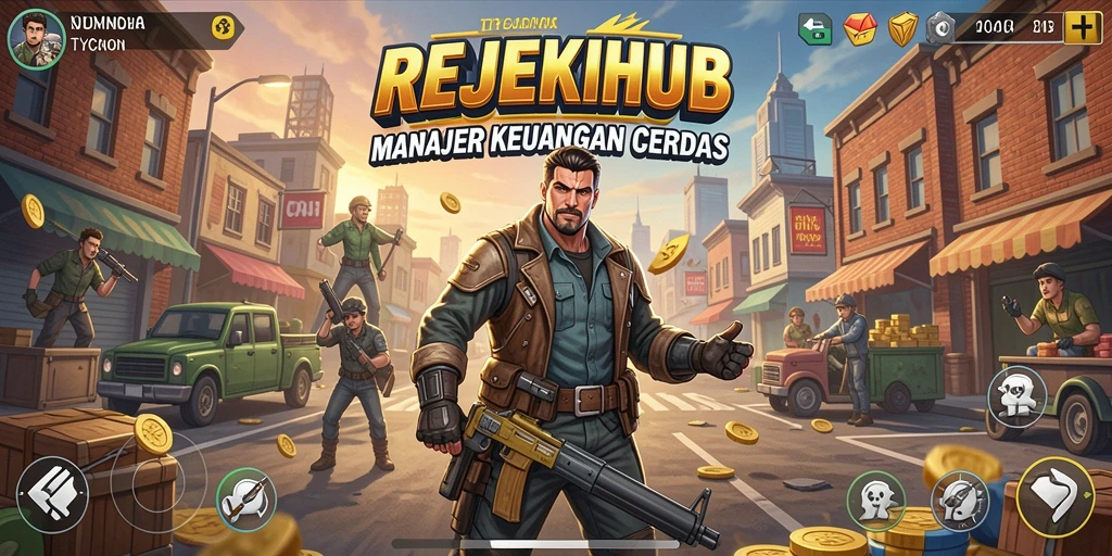 Tampilan gameplay menarik dari REJEKIHUB dalam dunia Tycoon.