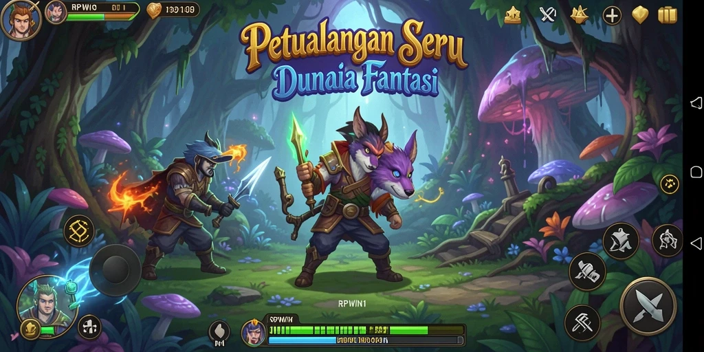 Menjelajahi dunia fantastis dalam RPWIN1 yang penuh tantangan.