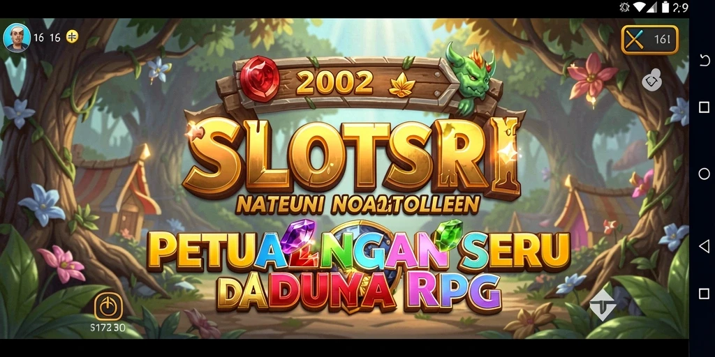 Screenshot dari gameplay SLOTSRI menampilkan aksi RPG yang mendebarkan.