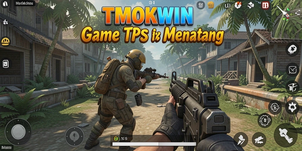 Gameplay seru TMOKWIN dalam aksi TPS yang mendebarkan.